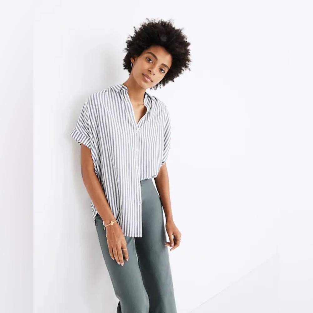 Madewell - Central Shirt Button Down Ballard Stripe